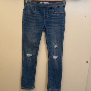 Skinny Built-In Tough Pull-On Jeans for Girls